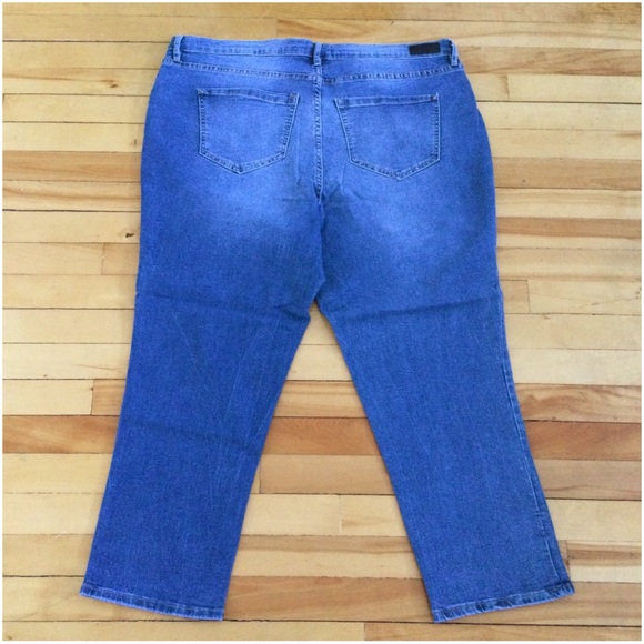 NICOLE MILLER New York Nolita Boyfriend Jeans Women's Plus 18 Medium Wash – EUC - Picture 6 of 12